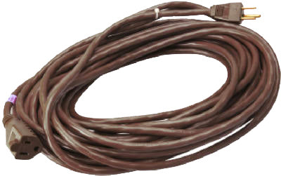 Master Electrician 02356-07ME 40' Brown 16/3 SJTW Indoor / Outdoor Extension Cord - Quantity of 1