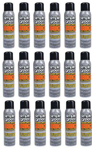 Sunshine Makers 0310000660014 20 oz Can of Simple Green Heavy Duty BBQ Grill Cleaner - Quantity 18