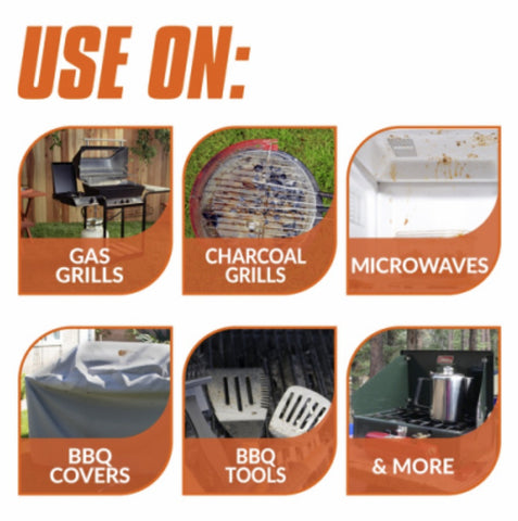 Sunshine Makers 0310000660014 20 oz Can of Simple Green Heavy Duty BBQ Grill Cleaner - Quantity 18