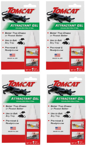 Tomcat 0362210 Mouse Trap Attractant Gel - Quantity of 4