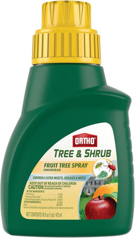 Ortho 0424315 16 oz Bottle of Fruit Tree Insect & Disease and Mite Control Spray