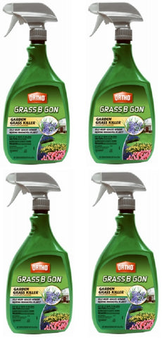 Ortho 0438580 24 oz Ready To Use Grass B Gon Garden Grass Killer Spray - Quantity of 4
