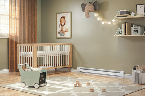 Cadet Mfg 05536 120V 1500w 72" Electric Zone Baseboard Heater (Hardwire) - Quantity of 1