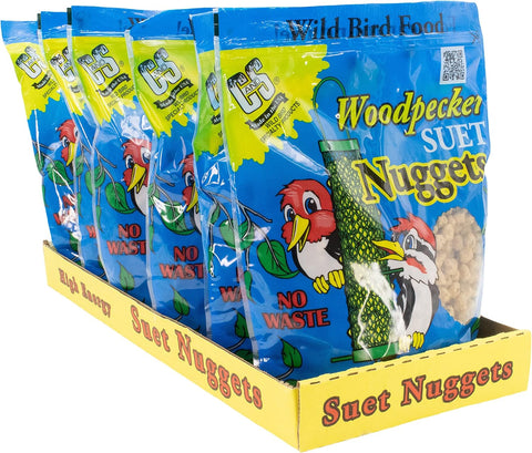 C&S 06109 27 oz Woodpecker Suet Nuggets Wild Bird Food