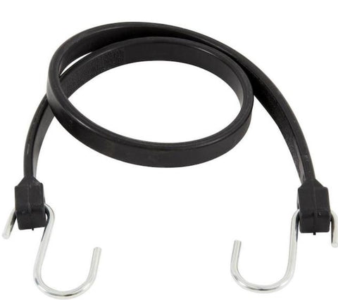 Keeper 06235 35" EPDM Rubber Bungee Cord Tie Down Straps - Quantity of 10