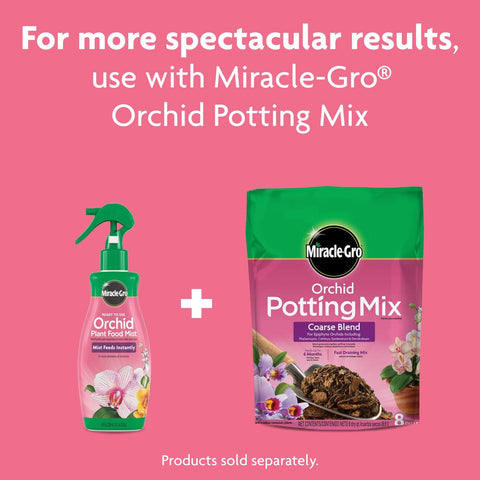 Scotts Miracle Gro 100195 8 oz Ready To Use Orchid Plant Food Mist - Quantity of 6