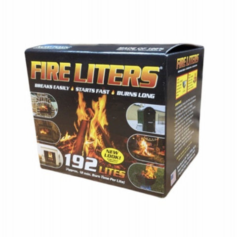 Fire Liters 10192 192 Pack Fireplace, Firewood, Charcoal BBQ Lighters - Quantity of 1