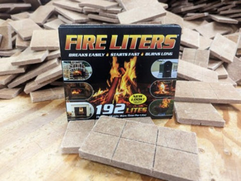 Fire Liters 10192 192 Pack Fireplace, Firewood, Charcoal BBQ Lighters - Quantity of 1