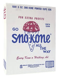 Gold Medal 1060 5000-Count Sno-Kone Snow Cone Cups - Quantity of 1