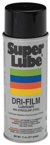 Synco Super Lube 11016 11 oz Can Of Dri-FIlm Lubricant - Quantity of 6