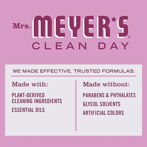 Mrs. Meyer's 11407 Clean Day 32 oz Bottle of Concentrated Peony Scent Multi-Surface Cleaner