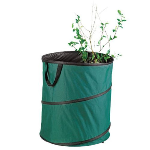 Green Thumb 6072 60-Gallon Pop Up Collapsible Yard Refuse Trash Can Container