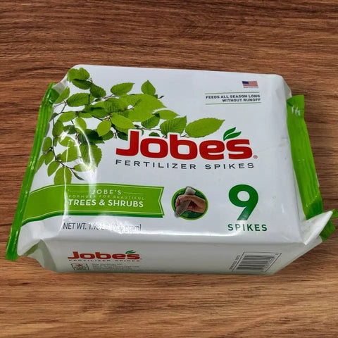 Jobes 01310 9-Count Pack of Tree & Shrub Fertilizer Spikes
