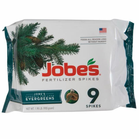 Jobes 01311 9-Count Pack of Evergreen Tree Fertilizer Spikes