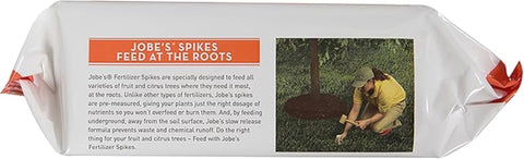 Jobes 01312 9-Count Pack of Fruit & Citrus Tree Fertilizer Spikes