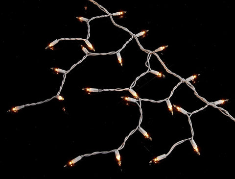 Inliten 14084W-88 Holiday Wonderland 300 Count Clear Icicle Christmas Light Set - Quantity of 1