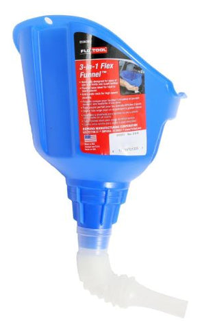 FloTool 05060 Handy Auto ATV Truck Flexible Flex Oil & Anti-Freeze Funnel