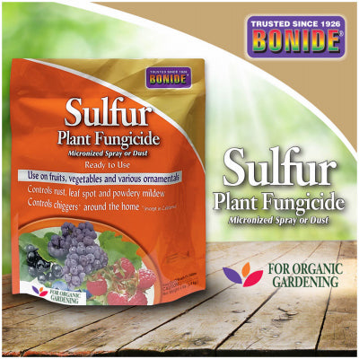 Bonide 1428 4 LB Bag of Plant & Garden Sulphur Dust