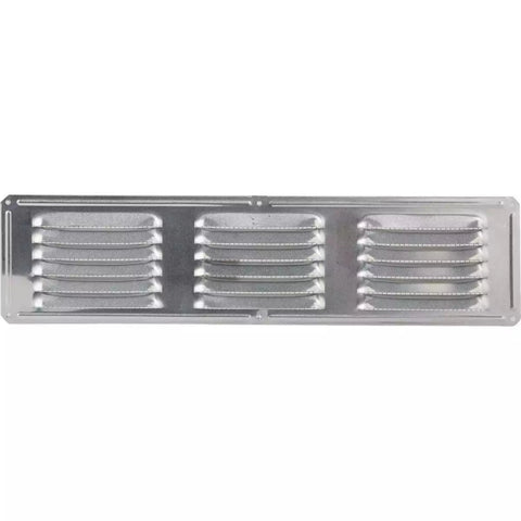 Air Vent 84126 EV16424MF 16" x 4" Aluminum Mill Finish Undereave Vent with Screen