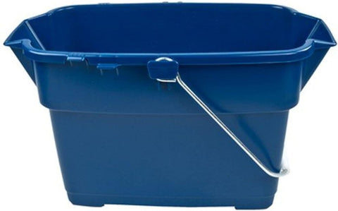 Rubbermaid 1793555 14 Quart Royal Blue Roughneck Cleaning Bucket - Quantity of 3