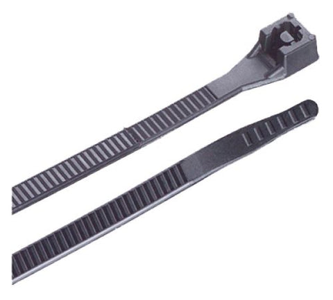 Gardner 46-314UVBFZ 100-Count Pack of Black 14" Xtreme Temperature Cable Ties