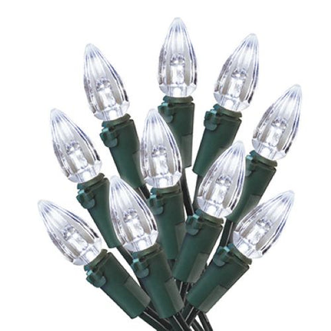 Holiday Wonderland 47701-88A 200-Count Cool White C3 LED Christmas Light Spool - Quantity of 3