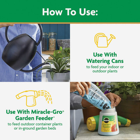 Scotts Miracle Gro 2000992 8 oz Water Soluble All Purpose Plant Food - Quantity of 3