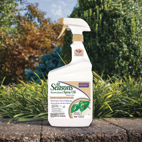Bonide 214 1-Quart Spray Bottle of All Seasons Horticultural Spray Oil - Quantity of 2