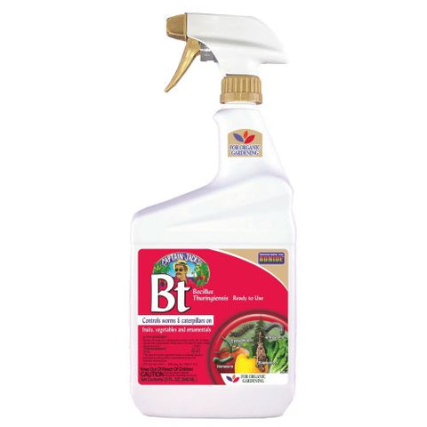 Bonide 8066 32 oz Spray Bottle of Captain Jack's Ready To Use Thuricide BT Insect Control Spray