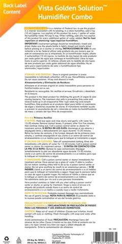 Best Air 246-PDQ 64 oz Bottle Of Golden Solutions Bacteriostatic Humidifier Water Treatment - Quantity of 1