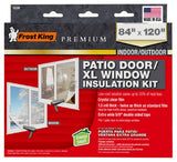 Frost King V86M 84" x 120" Indoor / Outdoor Heavy Duty Patio Door Insulation Kit - Quantity of 2