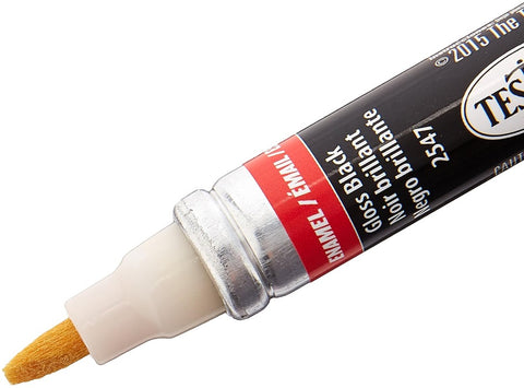 Testors 2547C 1/3 oz Black Gloss Enamel Paint Pen Marker