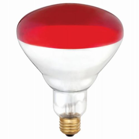 Westinghouse 0394848 250-Watt R40 Red Dimmable Infrared Heat Lamp Bulb