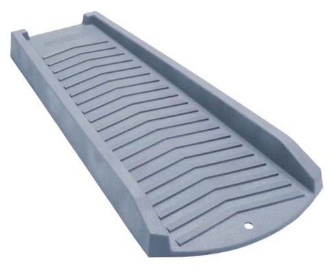 Amerimax 3014 24" Inch x 11" Inch x 2" Inch Slate Gray Vinyl Downspout Splash Block