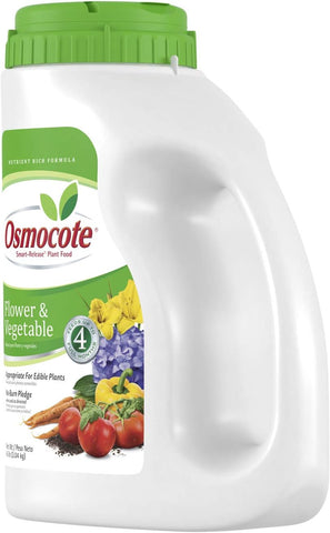 Osmocote 277860 4.5 LB Container of 14-14-14 Timed Release Flower & Vegetable Plant Food Fertilizer