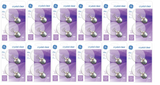 GE2PK25W Clear Globe Lamp Incandescent Light Bulbs 25watt 2 packs #31106