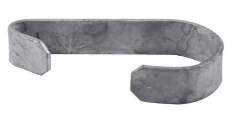 Midwest Air 328633C 1-3/8" Inch Galvanized Chain Link Fence Gate Clip Fitting - Quantity of 25