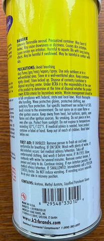 K2r 33010 10 oz Can of Spot Lifter Remover Cleaner - Quantity of 12