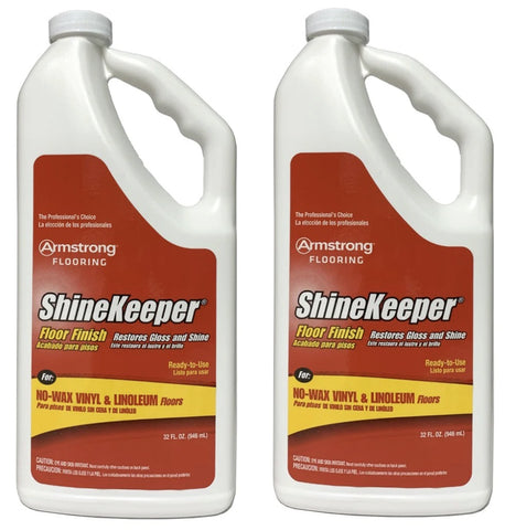 Armstrong 390124 32 oz Bottle Of Shine Keeper Floor Finish - Quantity of 2