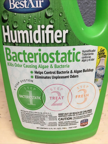 Best Air 3BT-PDQ 32 oz Humidifier Bacteriostatic Water Treatment - Quantity of 5