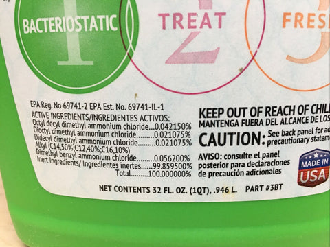 Best Air 3BT-PDQ 32 oz Humidifier Bacteriostatic Water Treatment - Quantity of 6