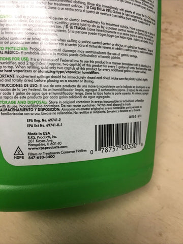 Best Air 3BT-PDQ 32 oz Humidifier Bacteriostatic Water Treatment - Quantity of 6