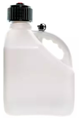 VP 4172 + 3046B 3 Gallon White Portable Utility Jug Container With Container Hose - Quantity of 1