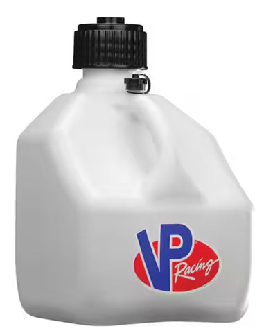 VP 4172 + 3046B 3 Gallon White Portable Utility Jug Container With Container Hose - Quantity of 1