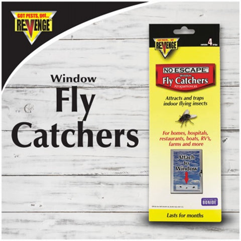 Bonide 46200 4-Pack of Revenge No Escape Fly Catchers