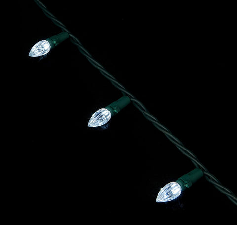 Holiday Wonderland 47701-88A 200-Count Cool White C3 LED Christmas Light Spool - Quantity of 3