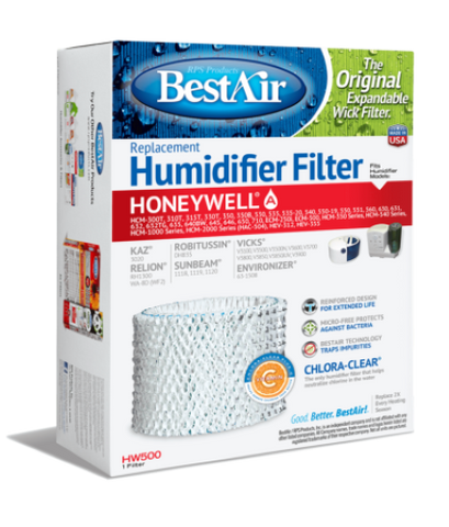 Best Air HW500-PDQ-3 Replacement Humidifier Wick Filter