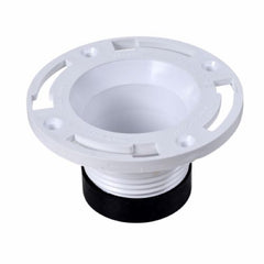 Oatey 43651 4" Inch PVC Pipe Fitting Twist-N-Set Closet Flange