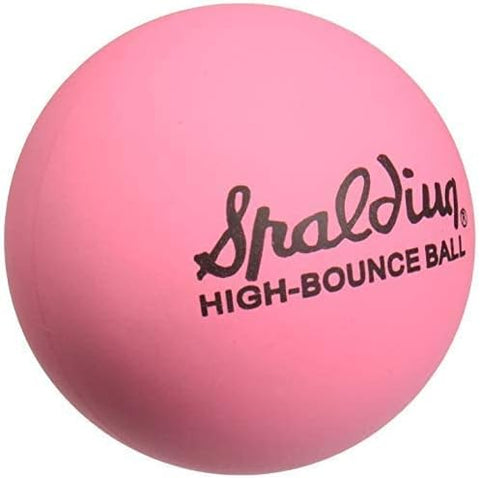 Spalding 51-153 Small Pink High Bounce Balls Stoop Ball Stickball Hit Penny - Quantity of 24