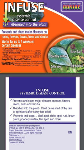 Bonide 148 16 oz Bottle of Infuse Systemic Plant Disease Control Concentrate